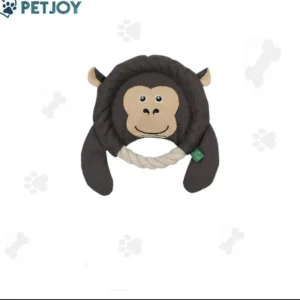 פריסביי כותנה לכלב בצורת חיות -dog  tug-of-war, cotton rope frisbee